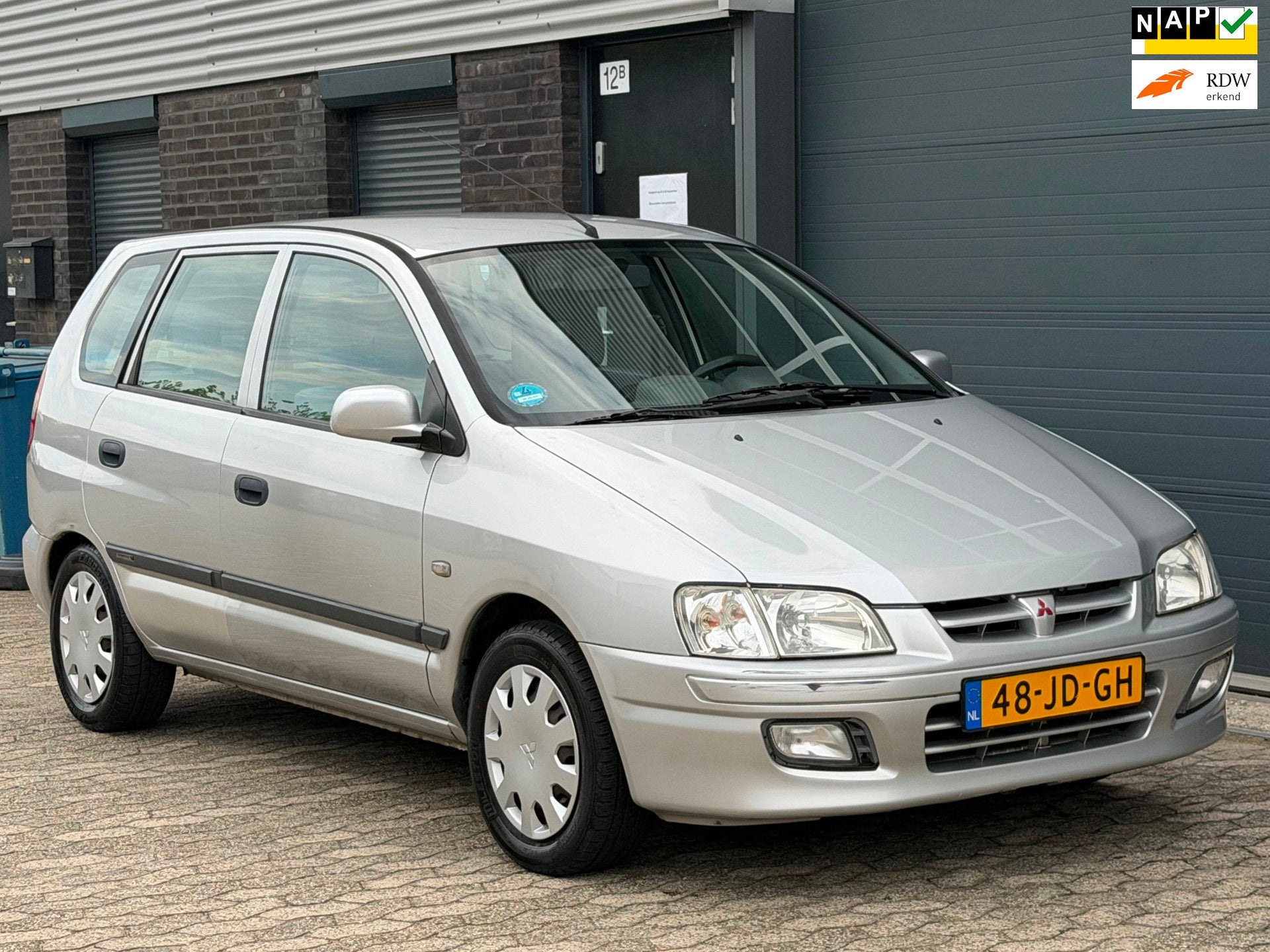 Mitsubishi Space Star 1.6 Diamond AIRCO TREKHAAK APK, Auto's, Voorwielaandrijving, Stof, Gebruikt, 4 cilinders