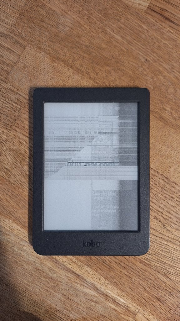 Kobo Nia (N306) - scherm defect, Computers en Software, E-readers, 6 inch of minder, Ophalen of Verzenden, Wi-Fi, 4 GB of minder