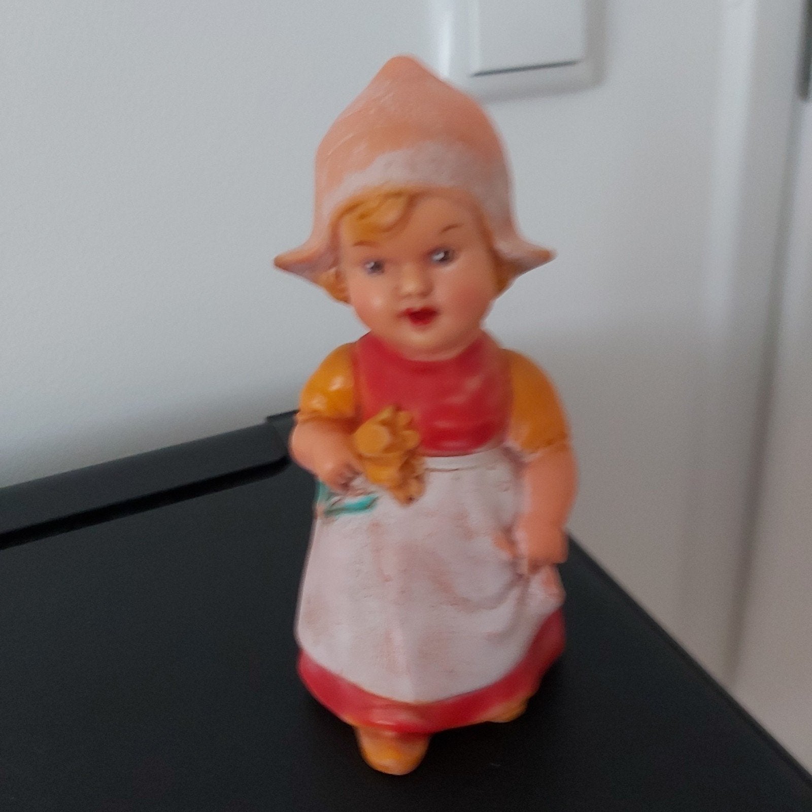 Retro pieppopje boerinnetje, jaren 50-60, Ophalen of Verzenden, Gebruikt
