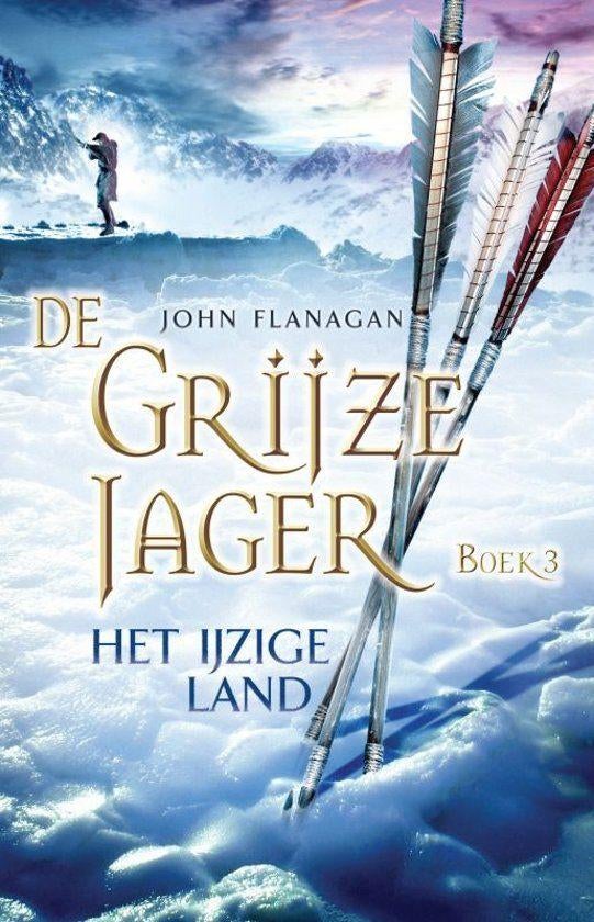 John Flanagan - De Grijze Jager deel 3- Het IJzige Land, Boeken, Fantasy, Zo goed als nieuw, Verzenden