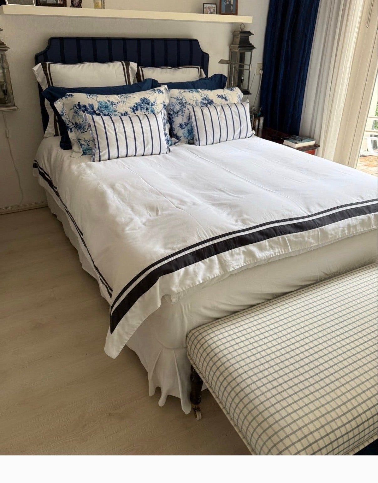 Ikea Boxspring onderstel 200x140, 2-delig voor transport, Huis en Inrichting, Ophalen, Gebruikt, Tweepersoons, 140 cm