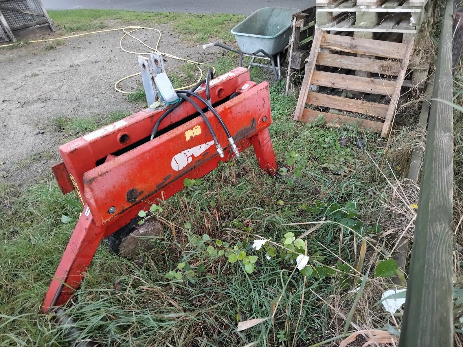 hydraulische kuil balenklem, Zakelijke goederen, Ophalen, Weidebouw