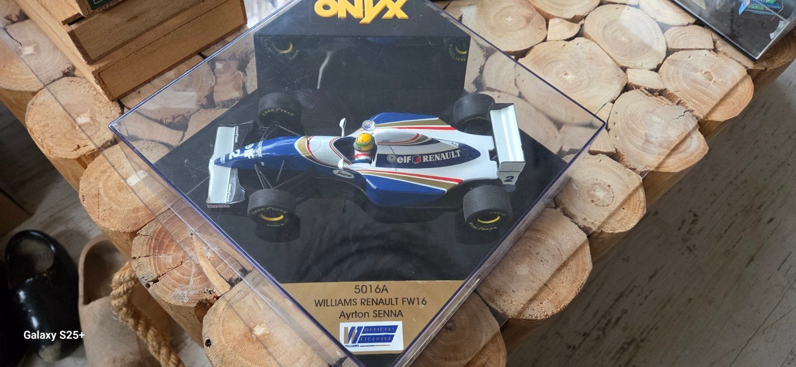 Formule 1 Auto Williams Renault FW16 Ayrton Senna model, Overige merken, Auto, 1:32 tot 1:50, Ophalen of Verzenden