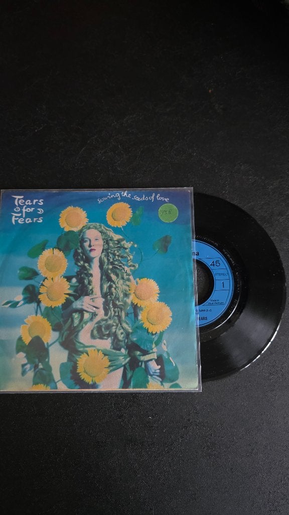 45 toeren, 7”single van: Tears for fears, Cd's en Dvd's, Gebruikt, 7 inch, Ophalen of Verzenden, Overige typen