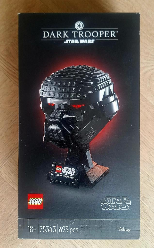 LEGO Star Wars 75343 Dark Trooper Helm |NIEUW|, Star Wars, Nieuw, Ophalen of Verzenden, Complete set