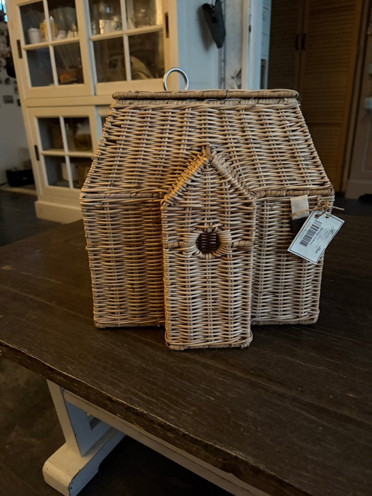 Vogelhuisje van Rivièra maison, Ophalen of Verzenden, Zo goed als nieuw, Rond, Riet