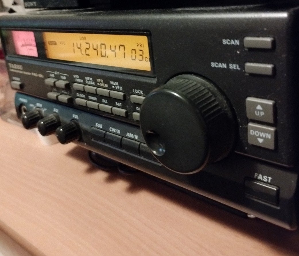Yaesu FRG-100, Ophalen of Verzenden, Zo goed als nieuw, Ontvanger