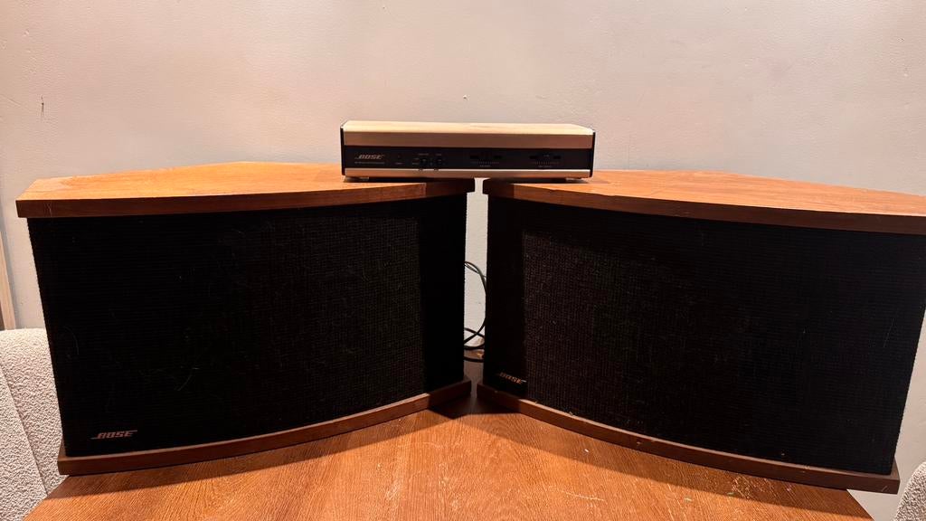 Bose 901 serie V / serie 5 - vintage - messing equaliser, Audio, Tv en Foto, Luidsprekers, Ophalen of Verzenden, Zo goed als nieuw