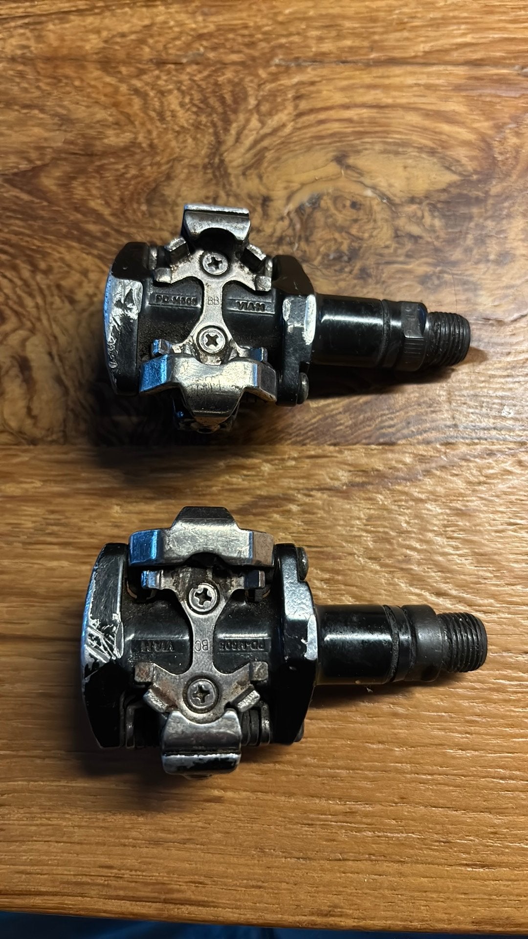 Shimano PD-M505 SPD klikpedalen – zwart, Ophalen of Verzenden, Zo goed als nieuw, Mountainbike