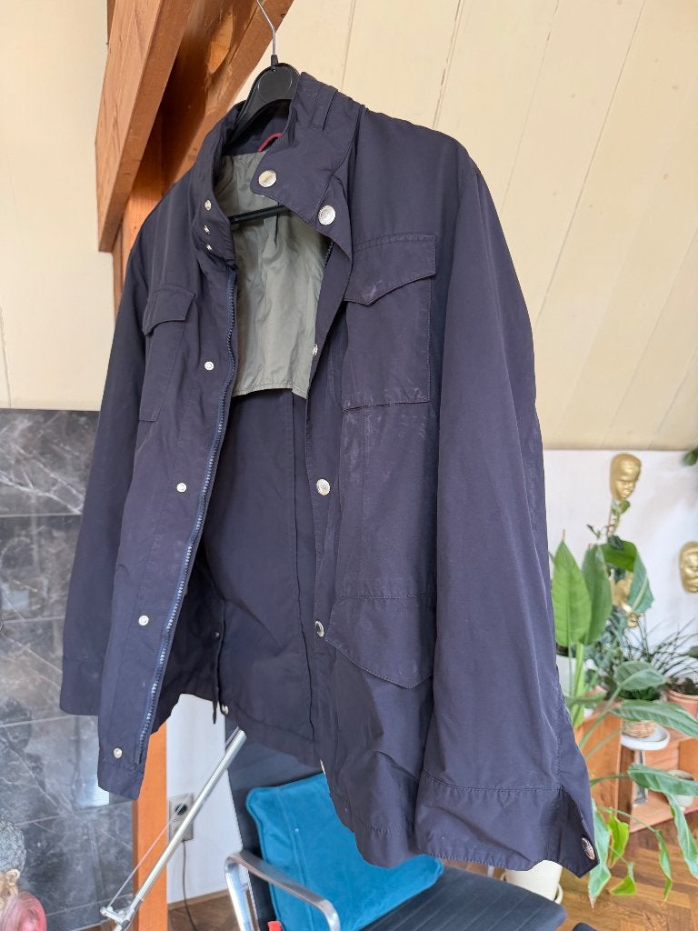 Zomerjack zomerjas Brunello Cucinelli donkerblauw maat 46, Blauw, Zo goed als nieuw, Maat 46 (S) of kleiner, Brunello Cucinelli