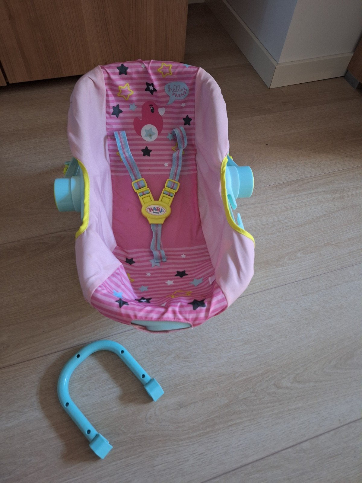 Maxi-Cosi/kinderzitje voor Baby Born pop, Ophalen of Verzenden, Zo goed als nieuw, Babypop