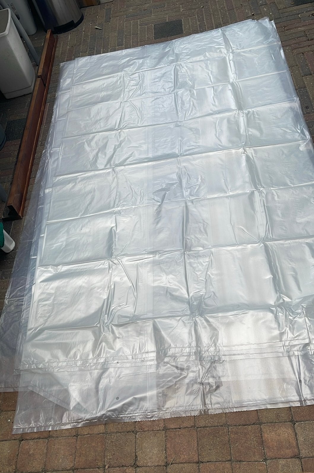 Grote plastic zakken, Doe-het-zelf en Verbouw, Zeil en Folie, Ophalen, 15 m² of meer, Folie
