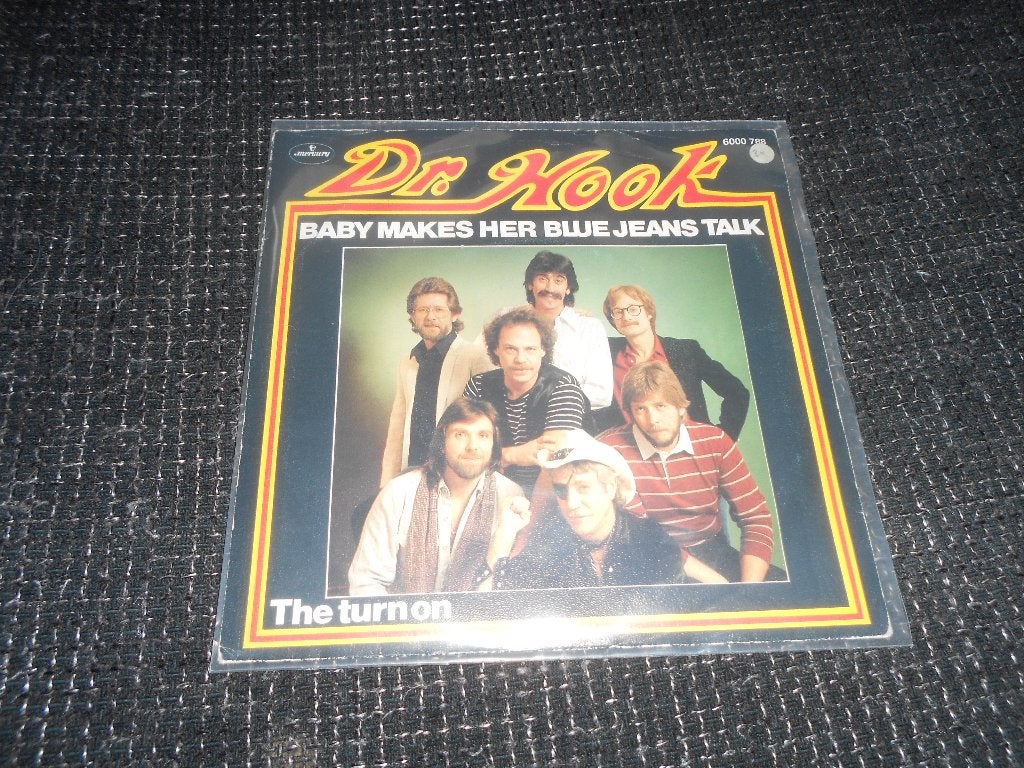 baby makes  her blue jeans talk - dr hook, Gebruikt, 7 inch, Ophalen of Verzenden, Pop