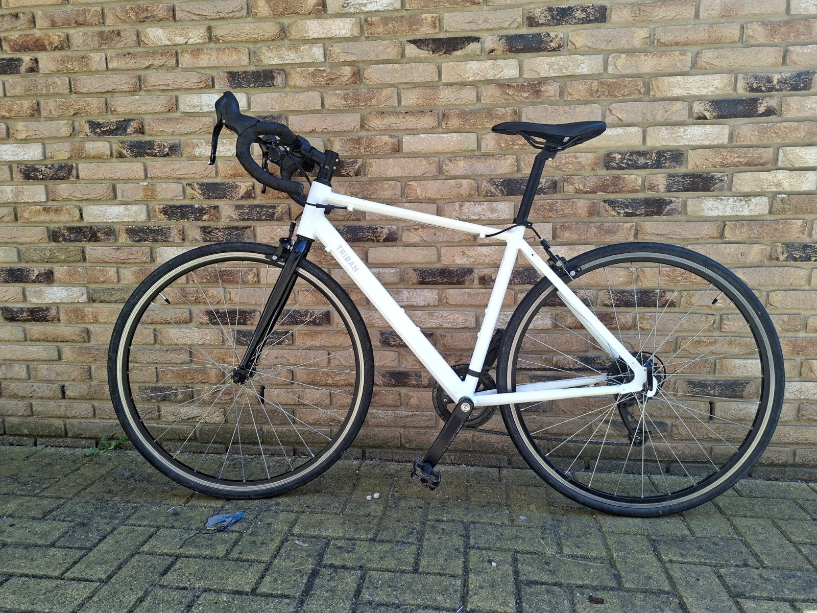 Triban Racefiets Dames - maat S, Fietsen en Brommers, Fietsen | Racefietsen, Minder dan 10 versnellingen, Gebruikt, Aluminium