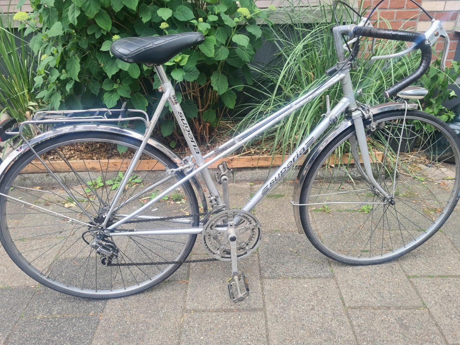 Superia Pioneer Lady vintage racefiets dames - 58 cm frame, Gebruikt, 10 tot 15 versnellingen, 56 cm of meer, Ophalen