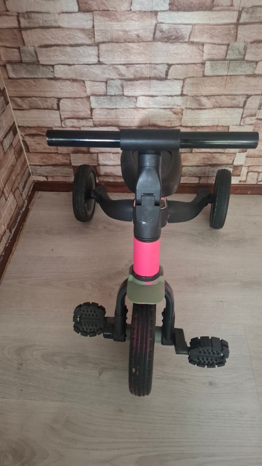 2 in 1 peuterfietsje, Ophalen, Gebruikt, Terugtraprem