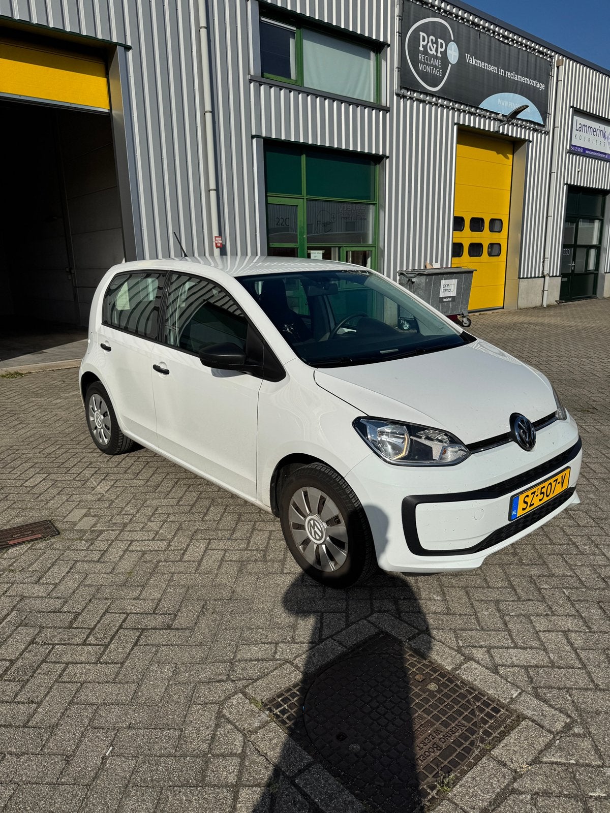 Volkswagen up! 1.0 44KW 5-DRS 2018 Wit AIRCO - NAP, Auto's, Voorwielaandrijving, Stof, Wit, Handgeschakeld