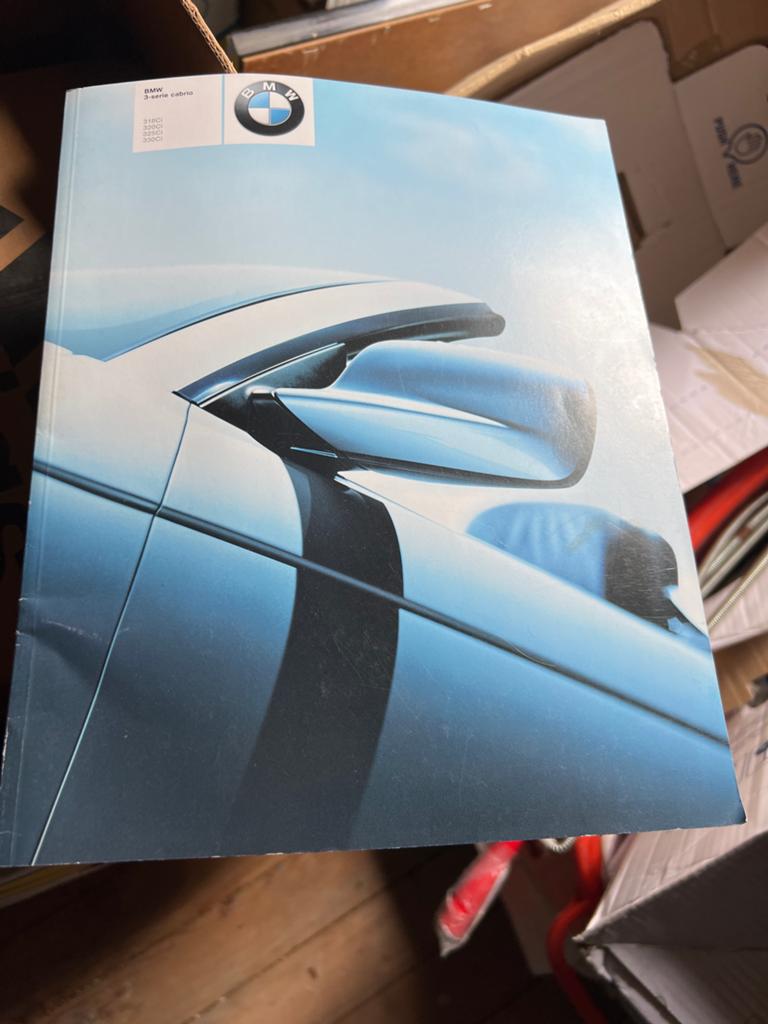 BMW 3 Serie Cabrio brochure (2002), Ophalen of Verzenden, Zo goed als nieuw, BMW