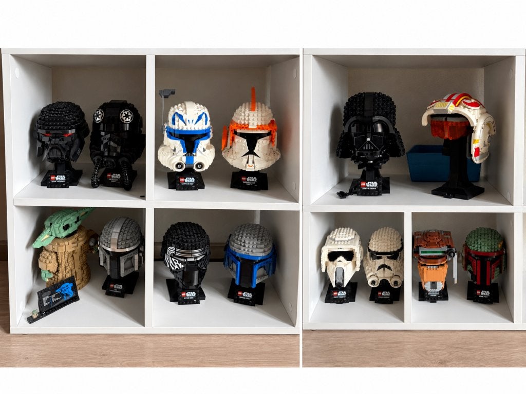 Lego Star Wars helmen + Grogu (ook apart verkrijgbaar), Ophalen, Inclusief instructies, Star Wars, Lego