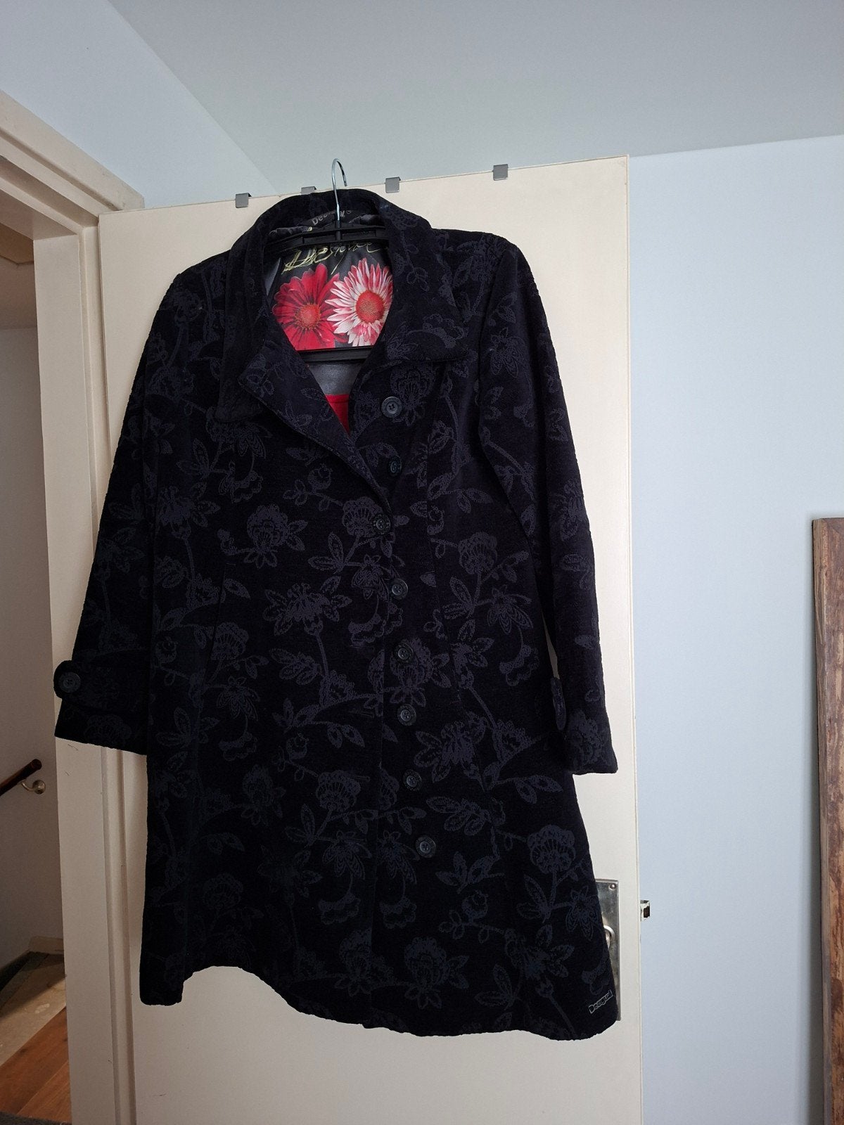 Desigual jas, zware kwaliteit, maat 46, zo goed als nieuw, Ophalen, Zwart, Maat 46/48 (XL) of groter, Zo goed als nieuw