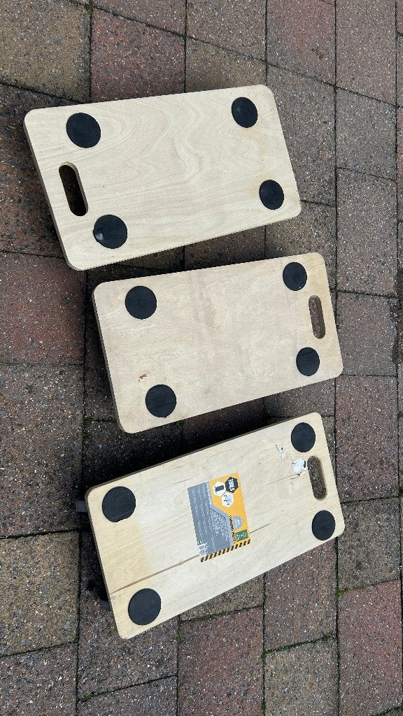 3 transport dolly's, Doe-het-zelf en Verbouw, Transportwagens, 100 liter of meer, Ophalen, Gebruikt, Overige typen