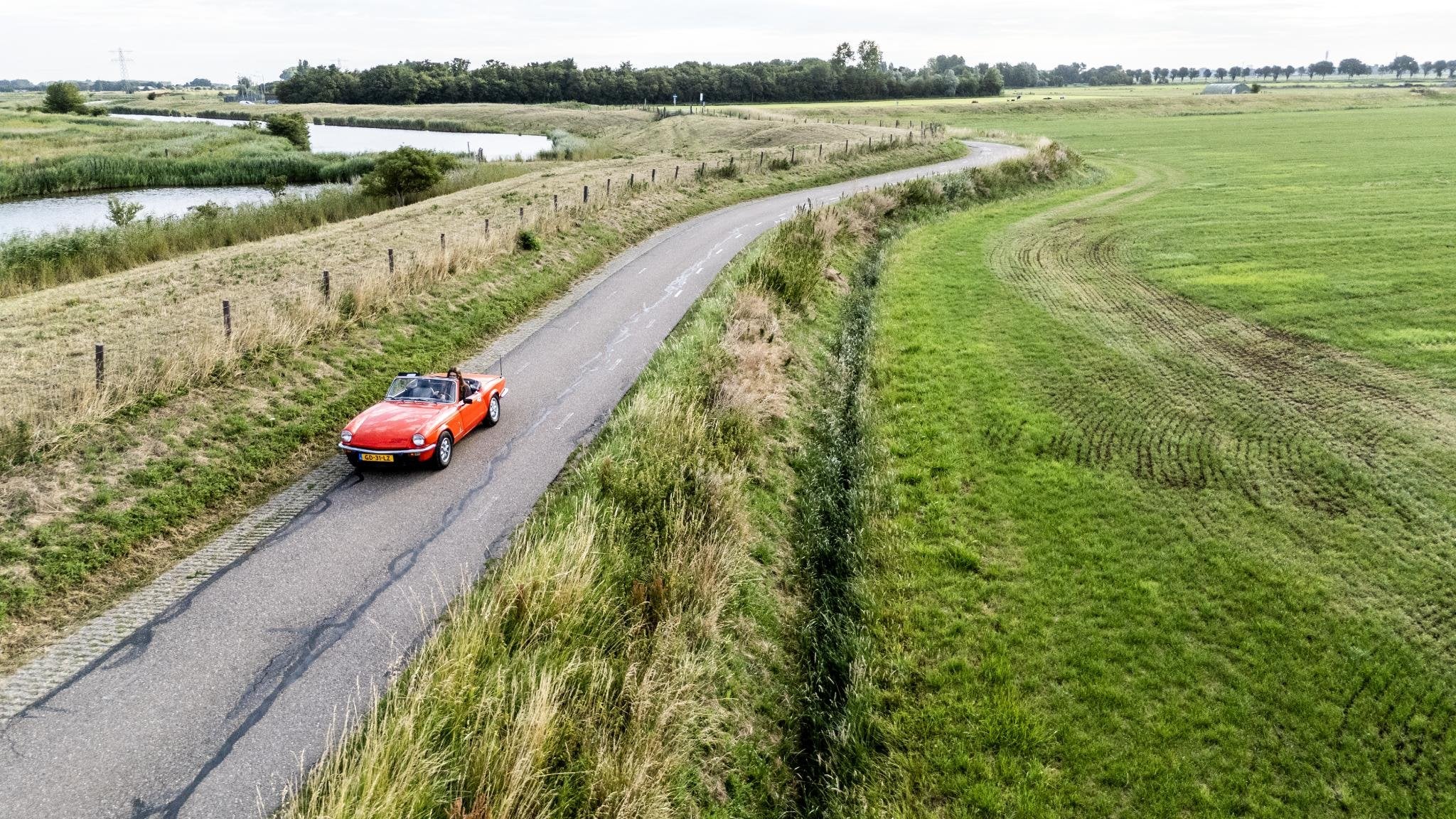 Triumph Spitfire 1500 Soft + Hard-top 27.946 KM ! Eerste Eig, Auto's, Triumph, Gebruikt, 4 cilinders, Cabriolet, Bedrijf