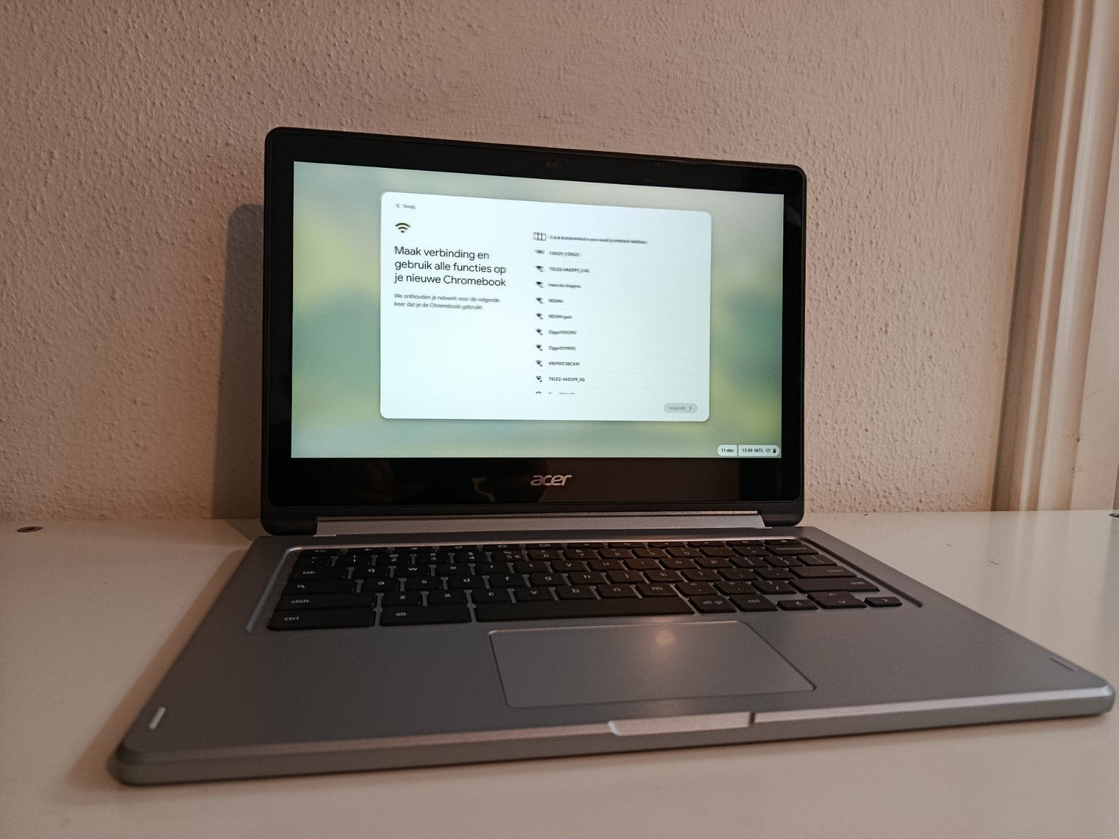 Chromebook Acer R13 X360 2 in 1 touchscreen - Nieuw staat!, Computers en Software, Chromebooks, Ophalen, 14 inch, 4 GB of minder