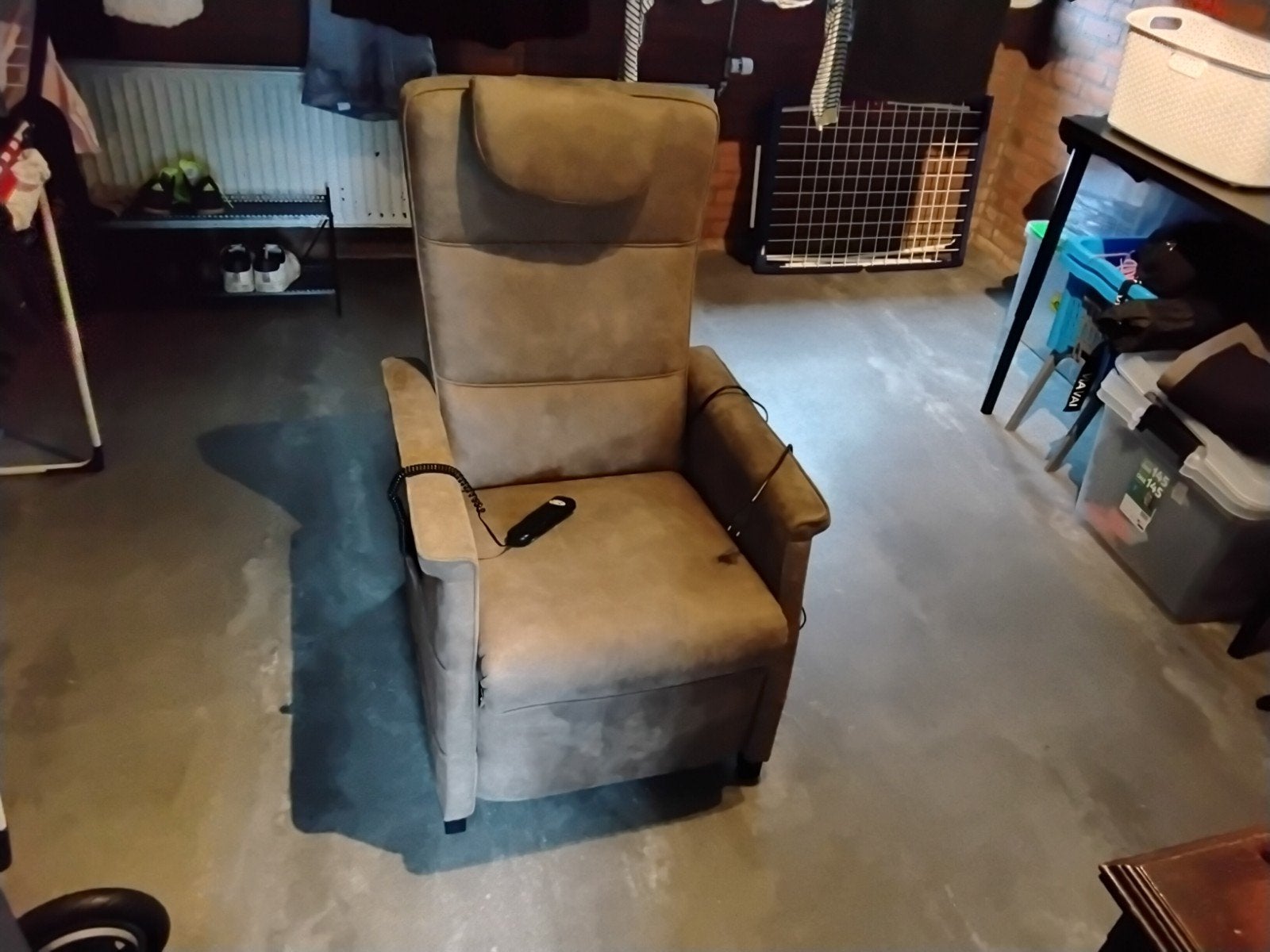 Sta op stoel weinig gebruikt., Huis en Inrichting, Fauteuils, Ophalen, Zo goed als nieuw, 50 tot 75 cm