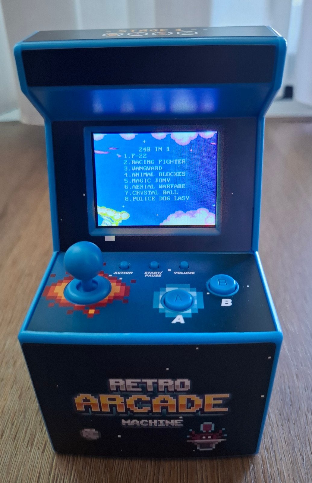 Mini spelcomputer Retro Arcade Machine 240 games, Spelcomputers en Games, Overige genres, 1 speler, Nieuw, Ophalen of Verzenden
