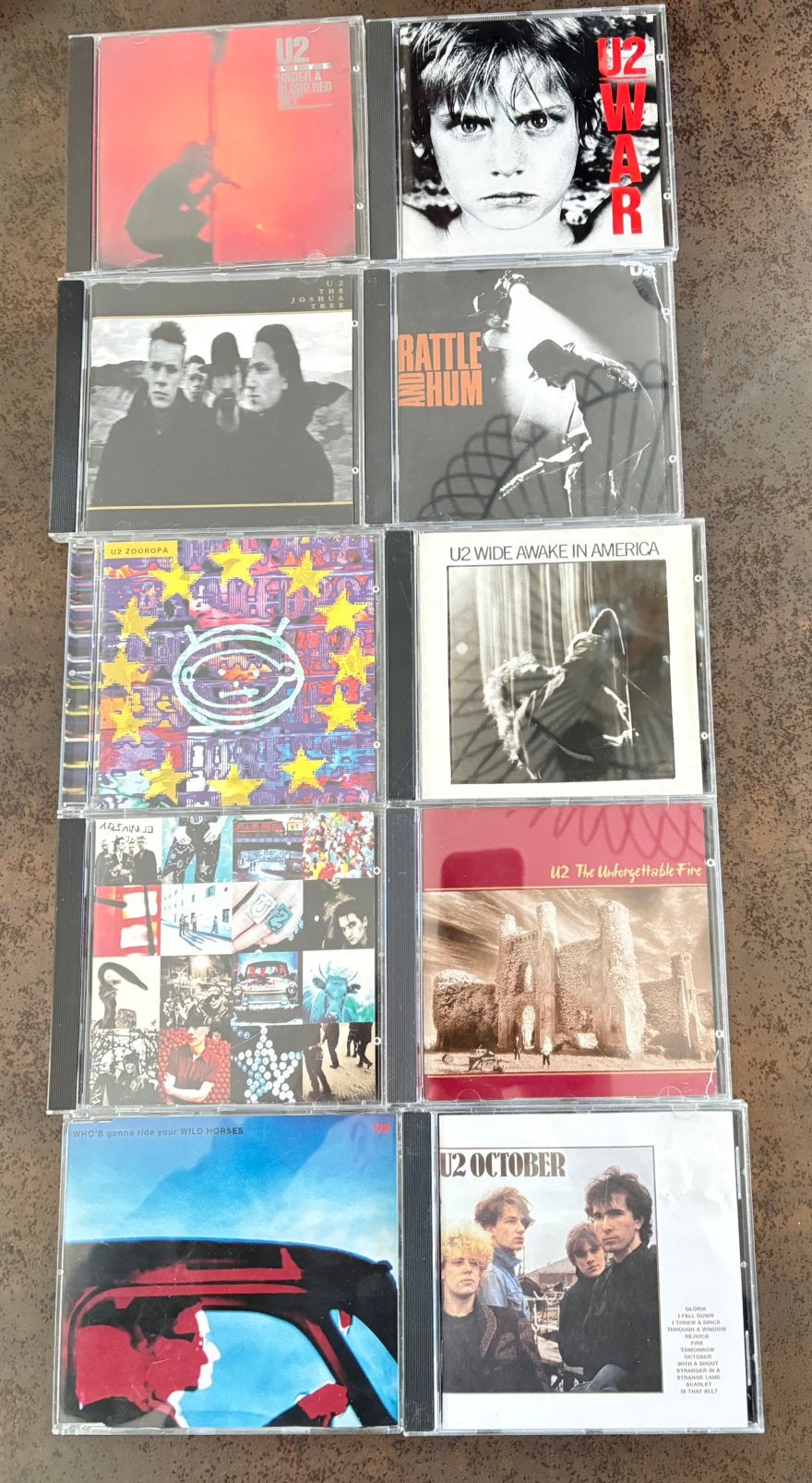 Grote CD Collectie 47x - 80's 90's  U2 Nirvana etc, Ophalen of Verzenden, Zo goed als nieuw, Poprock