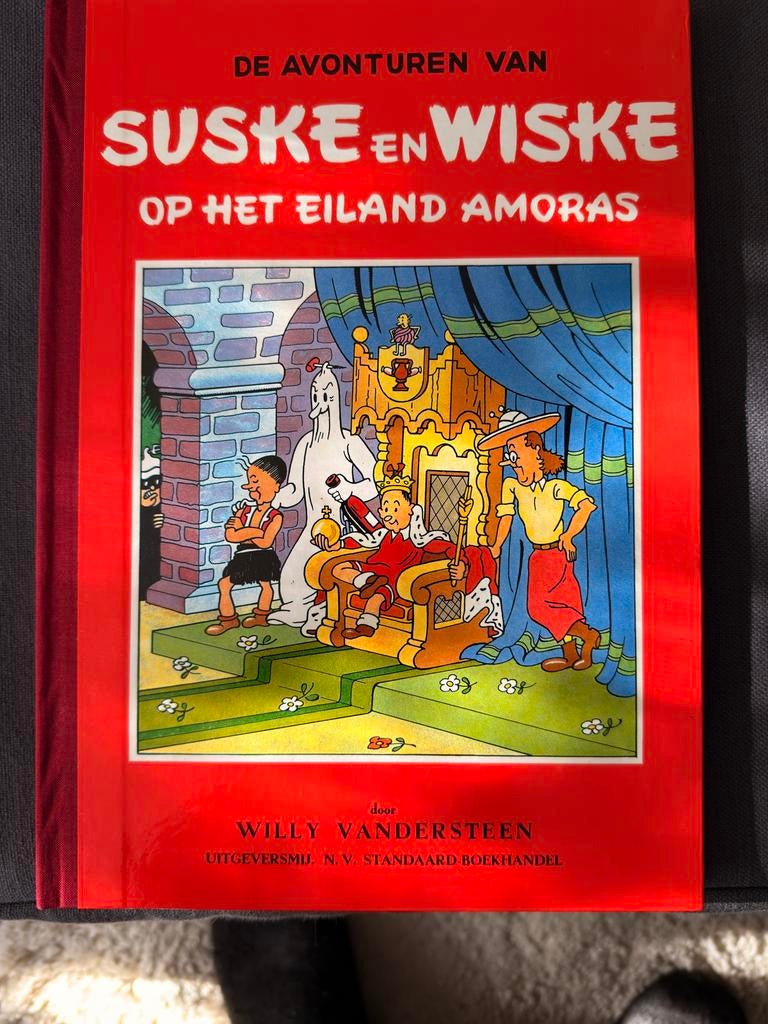 Suske en Wiske: Op het Eiland Amoras (Genummerd), Boeken, Stripboeken, Eén stripboek, Ophalen of Verzenden, Zo goed als nieuw