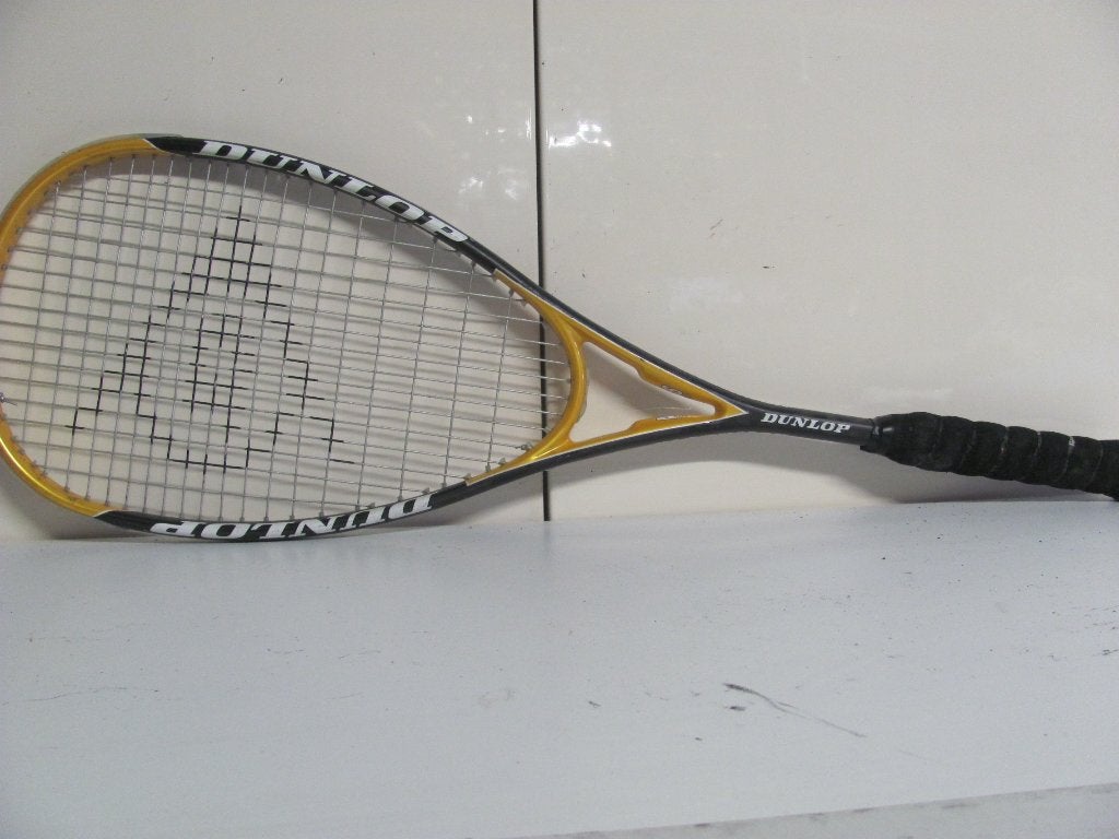 squashracket van Dunlop de blackmax, Ophalen of Verzenden, Zo goed als nieuw, Racket
