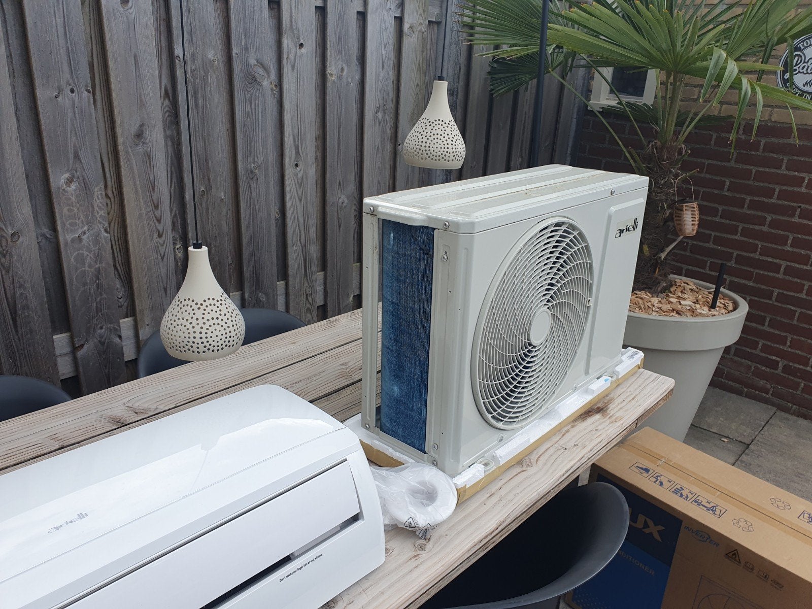 Arielli Split Airco 3.5 kW - Met Storing, Koelen en Ontvochtigen, Minder dan 60 m³, 3 snelheden of meer, Ophalen of Verzenden