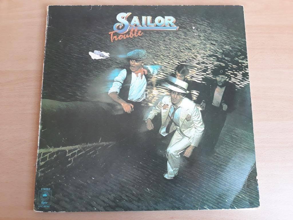 Sailor – Trouble - Lp in nieuwstaat - Made in holland 1975, Ophalen of Verzenden, 1970 - 1979, Zo goed als nieuw, 12 inch