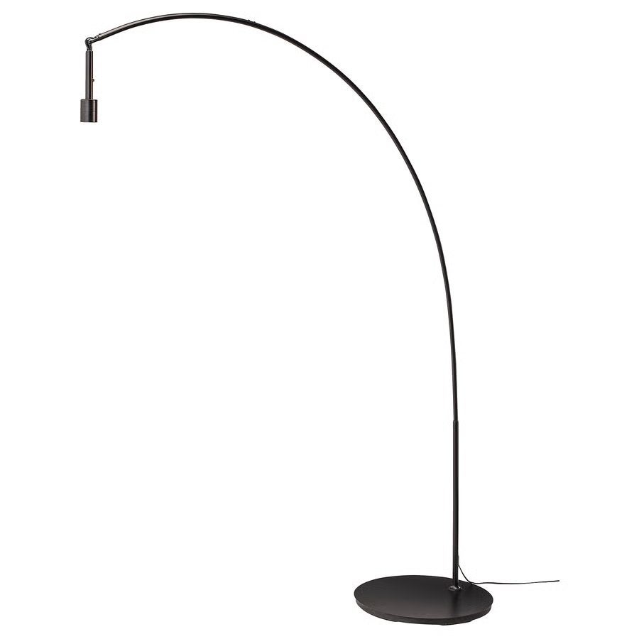Ikea Skaftet staande lamp + Ikea Nymo Lampenkap., Ophalen, E27 (groot), Zo goed als nieuw, Metaal