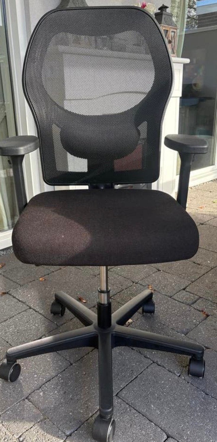 Ahrend ergonomische bureaustoel, Gebruikt, Zwart, Ophalen of Verzenden, Bureaustoel