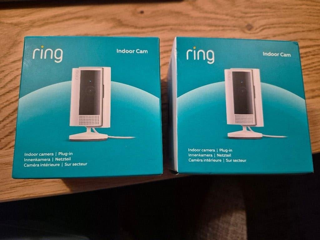 2 x Ring indoor camera plug (2de gen), Ophalen of Verzenden, Nieuw, Binnencamera