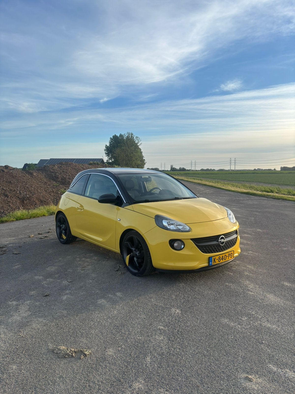 Opel ADAM 1.2 Ecoflex Start&stop 3DRS 2013 Geel, Auto's, Voorwielaandrijving, Bluetooth, ADAM, 40 €/maand