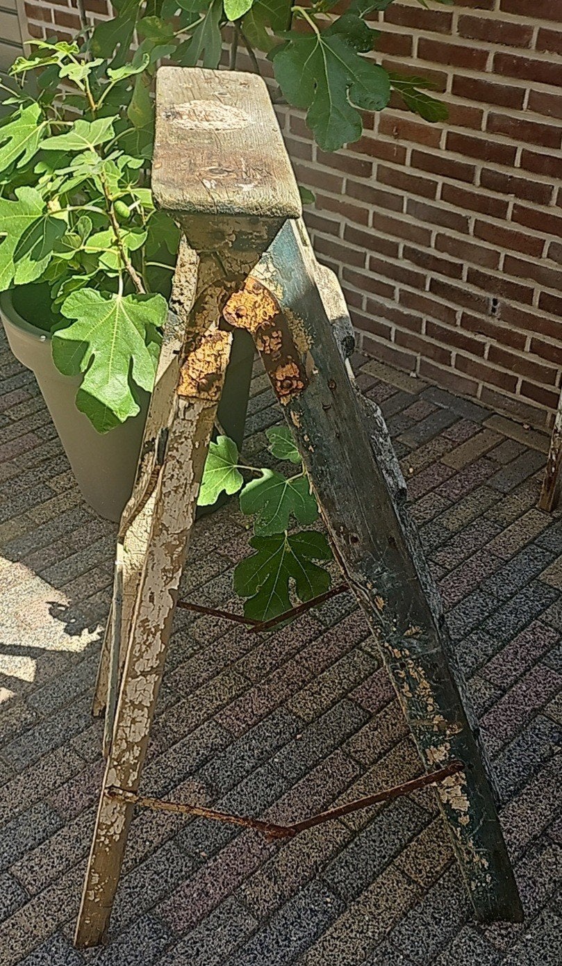 Origineel oud trapje - decoratief, Ophalen, Gebruikt