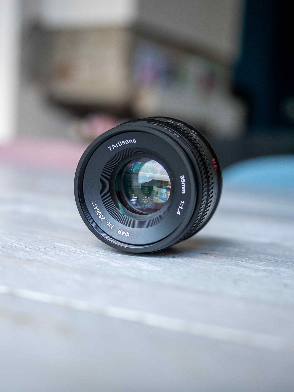 7Artisans 35mm F1.4 MFT-Mount, Ophalen of Verzenden, Zo goed als nieuw, Standaardlens