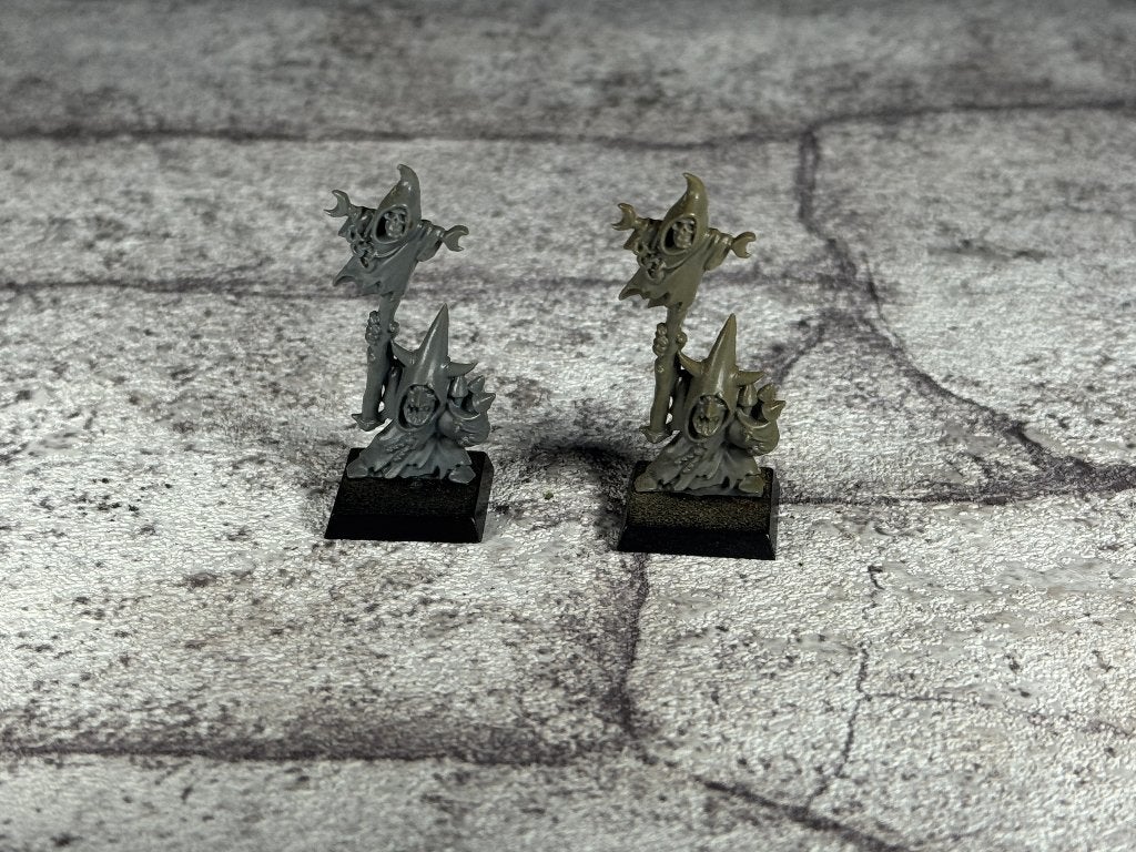 2x Night Goblin Shamans Warhammer Fantasy, Hobby en Vrije tijd, Wargaming, Ophalen of Verzenden, Gebruikt, Warhammer, Figuurtje(s)