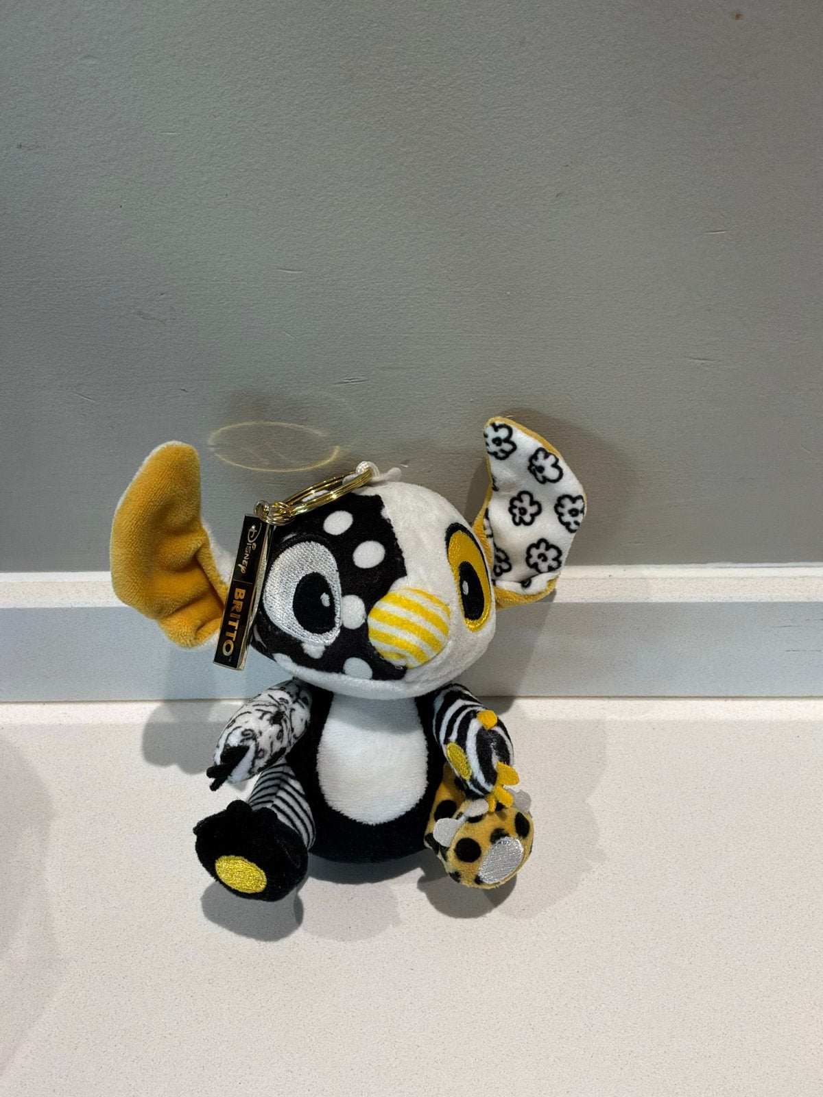 Disney Britto Stitch Knuffel / sleutelhanger 11 cm, Disney, Overige typen, Ophalen of Verzenden, Meerkleurig