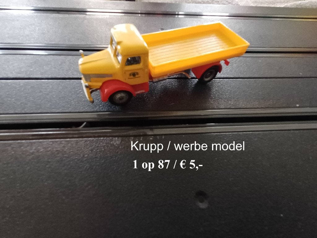 Krupp modelauto, Ophalen of Verzenden, Zo goed als nieuw, Bus of Vrachtwagen