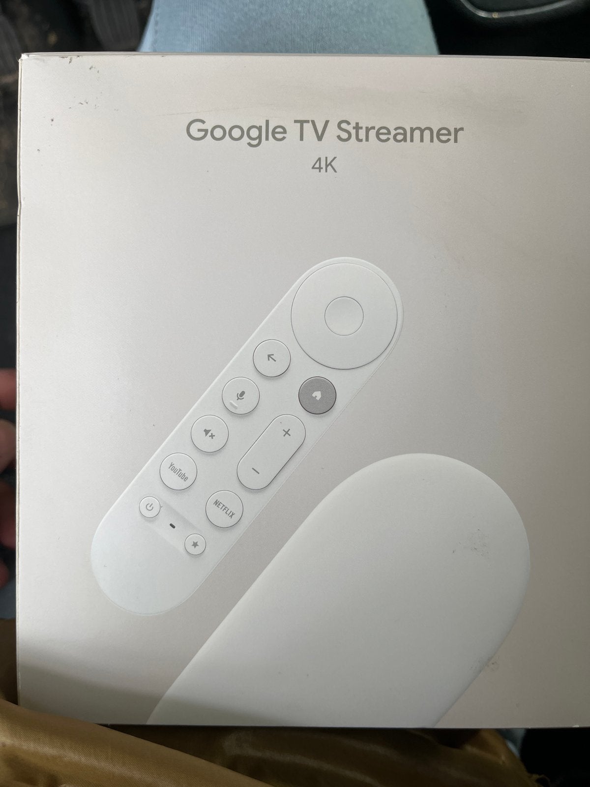 Google TV Streamer 4K met Voice Remote, Audio, Tv en Foto, Mediaspelers, Ophalen, Nieuw, HDMI, Zonder harde schijf