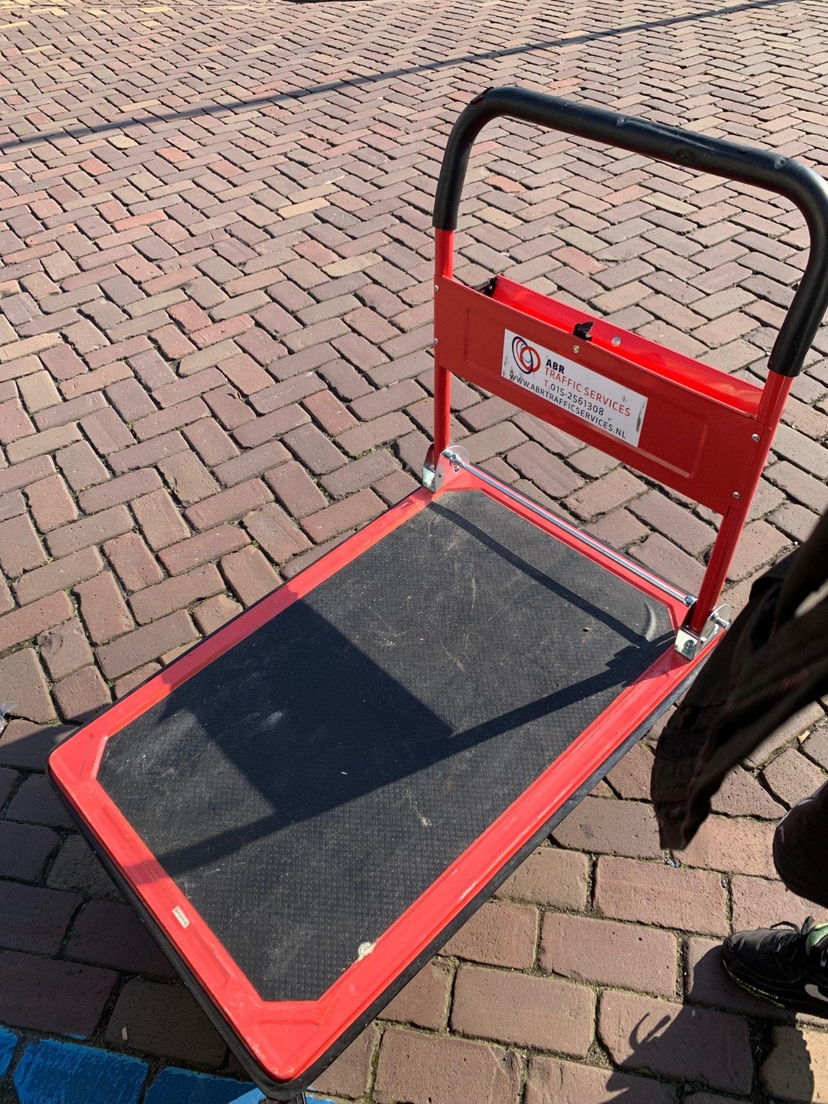 Handige transportkar - Opvouwbaar en robuust, Ophalen of Verzenden, Zo goed als nieuw, Transportkar