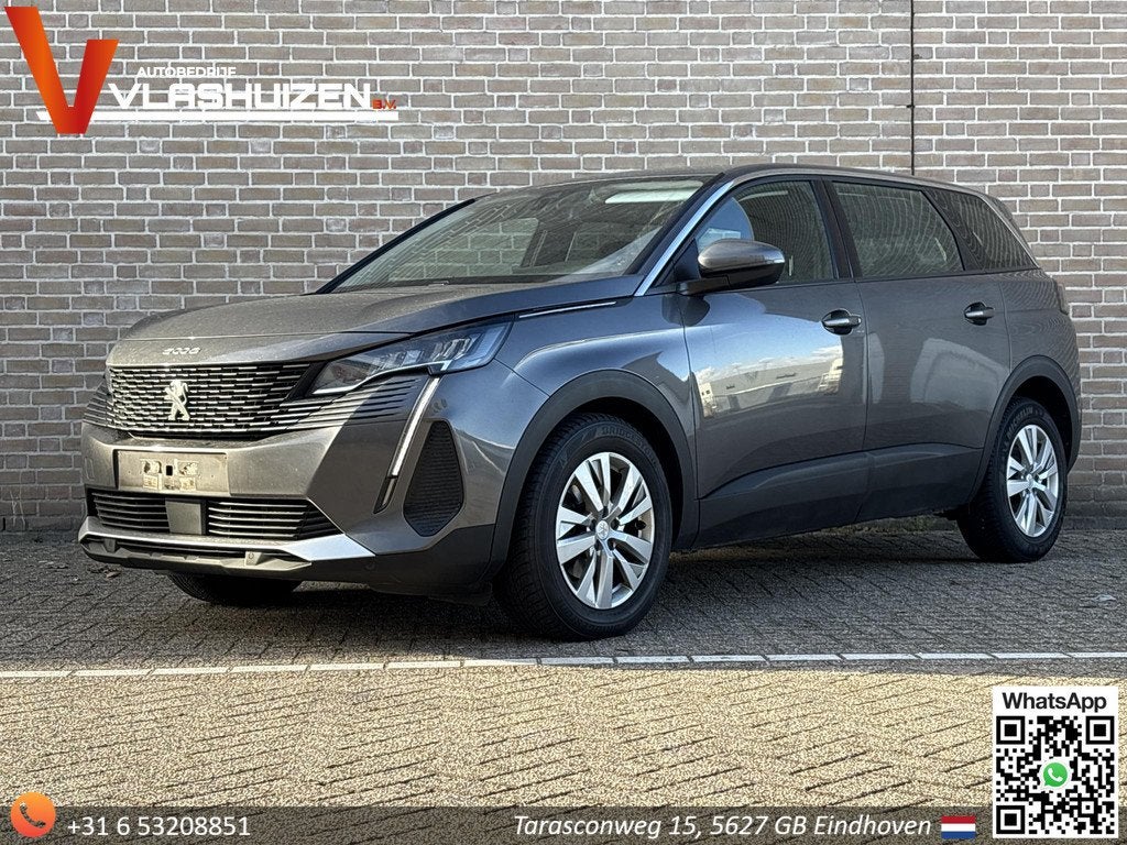 Peugeot 5008 1.2 PureTech Active | € 9.900,- NETTO! | Clim, Auto's, Peugeot, Stof, Gebruikt, Euro 6, 1199 cc