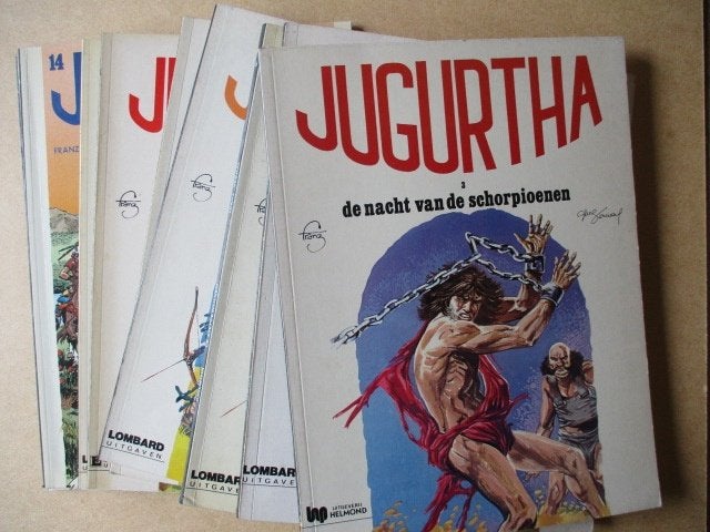 adv11311 jugurtha, Eén stripboek, Ophalen, Gelezen