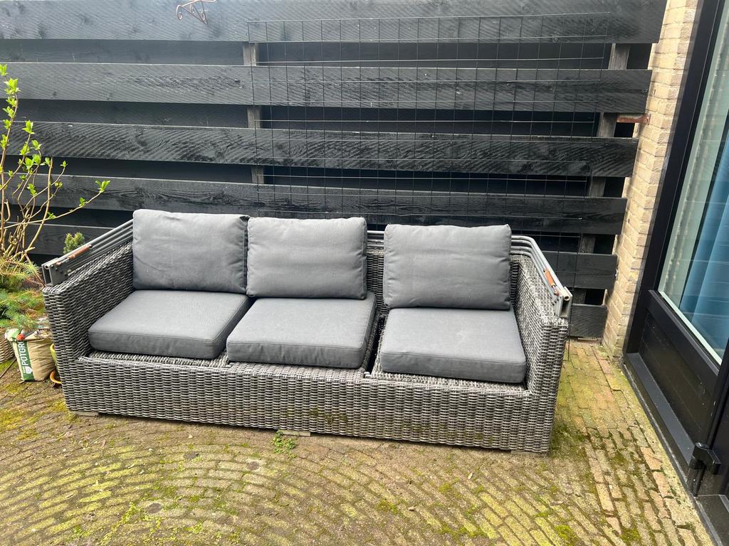 Lounge kussens ikea 60x60 en 60x40, Tuin en Terras, Ophalen, Zo goed als nieuw, Bank, 2 zitplaatsen