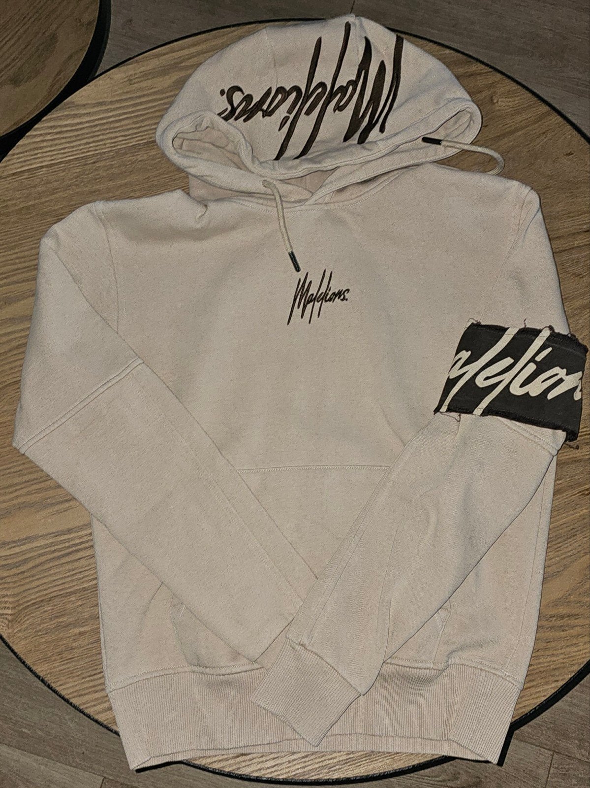 Malelions hoodie beige, Malelions, Beige, Ophalen of Verzenden, Zo goed als nieuw