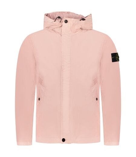 Stone Island Crinkle Reps NY Jas - Roze (Maat L), Kleding | Heren, Ophalen of Verzenden, Zo goed als nieuw, Maat 52/54 (L), Roze